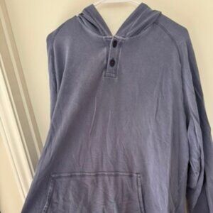 Rhone Garment-Washed Pullover Hoodie | Size XL Tall | Premium Athletic Fit